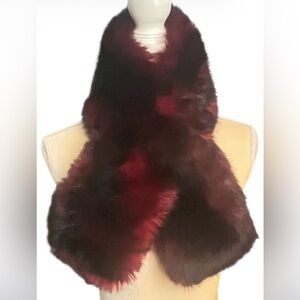 BUNDLE Softer Than Cashmere
Plaid Scarf + Faux Fur Keyhole Neck Warmer